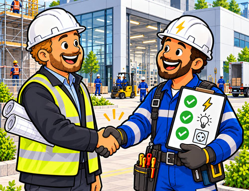 Neue Produktionsstätte sicher starten: Elektroorganisation korrekt aufbauen